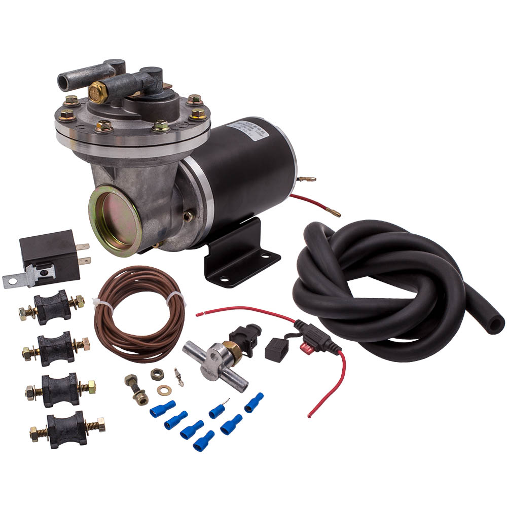 Electric Vacuum Pump Kit for Brake Booster 12 Volt 18